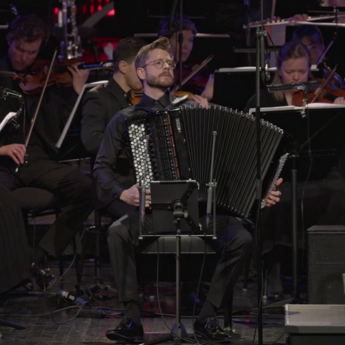 Concert with Iceland Symphony Orchestra 2024. Photo: Hans Vera & Stúdíó Sýrland