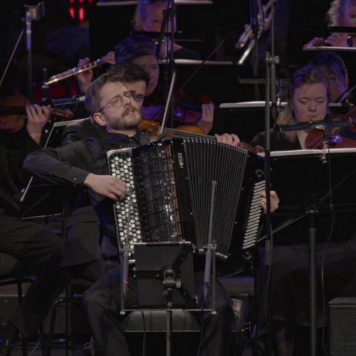 Concert with Iceland Symphony Orchestra 2024. Photo: Hans Vera & Stúdíó Sýrland